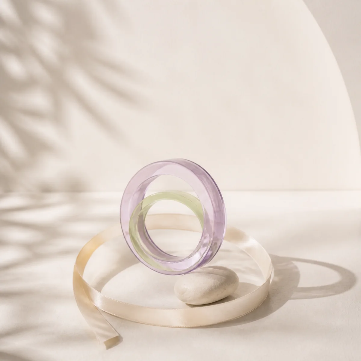 Minimal sculptural still life representing a focused personal ritual