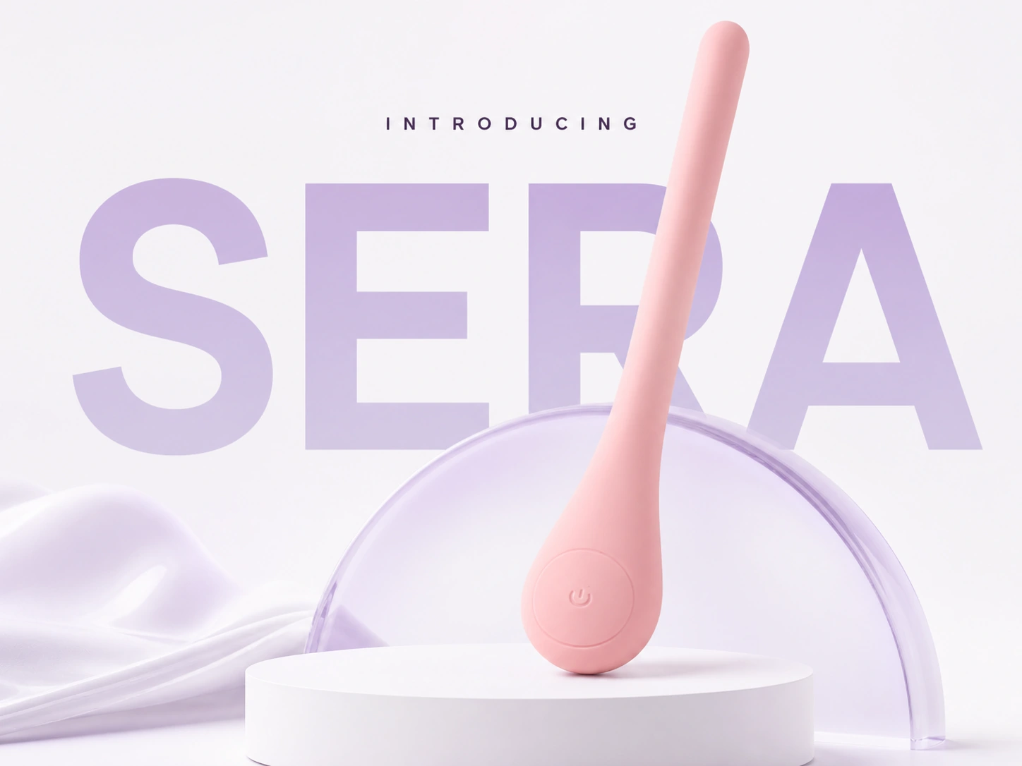 SERA personal wellness ritual in a soft minimalist setting